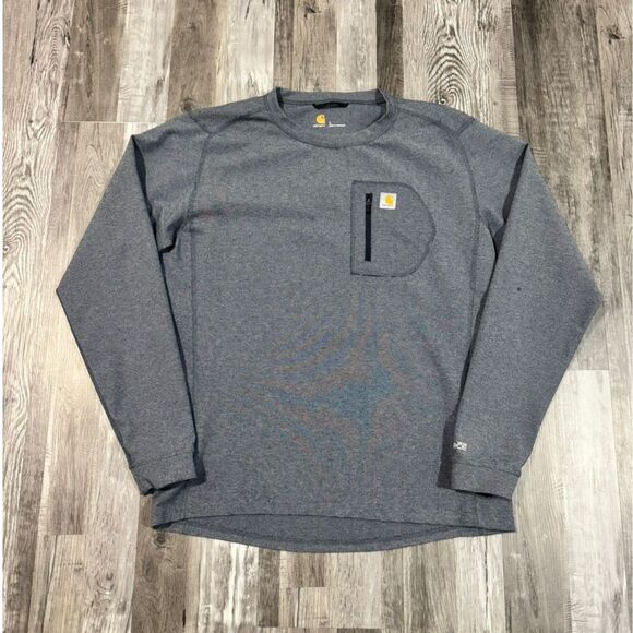Size Large - Carhartt Force Men's Base Layer Thermal L/S Shirt - Picture 1 of 4